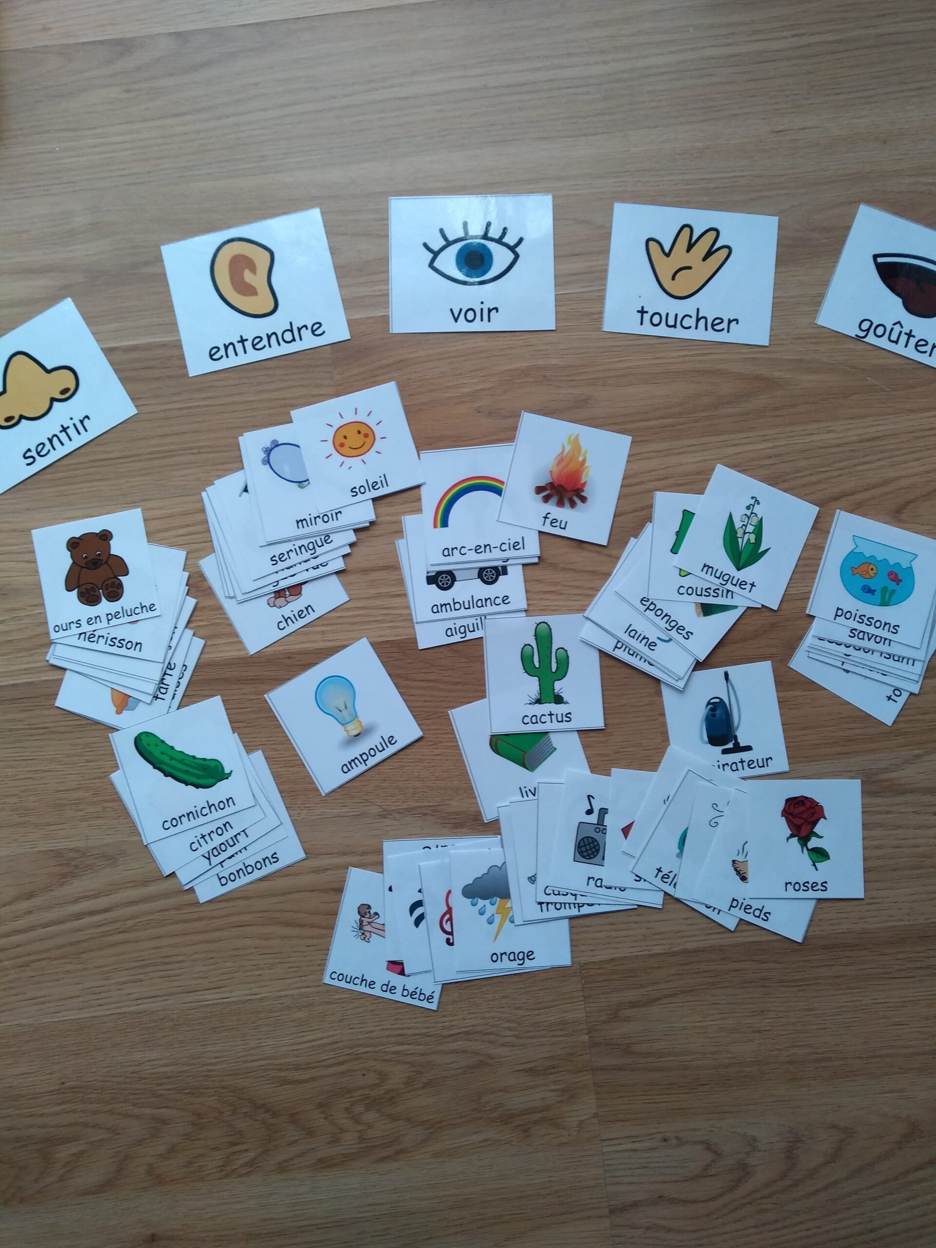 Travailler les sens par le jeu !