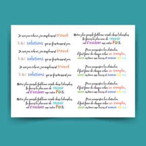 Affirmations positives n°1 GRATUIT
